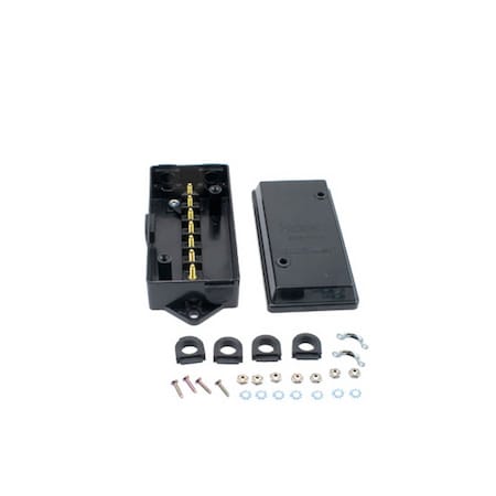 Haldex Box, Junction, Elect Connector, 7-Terminal Style, Terminal B20309 Replacement Terminal Strip BE22040